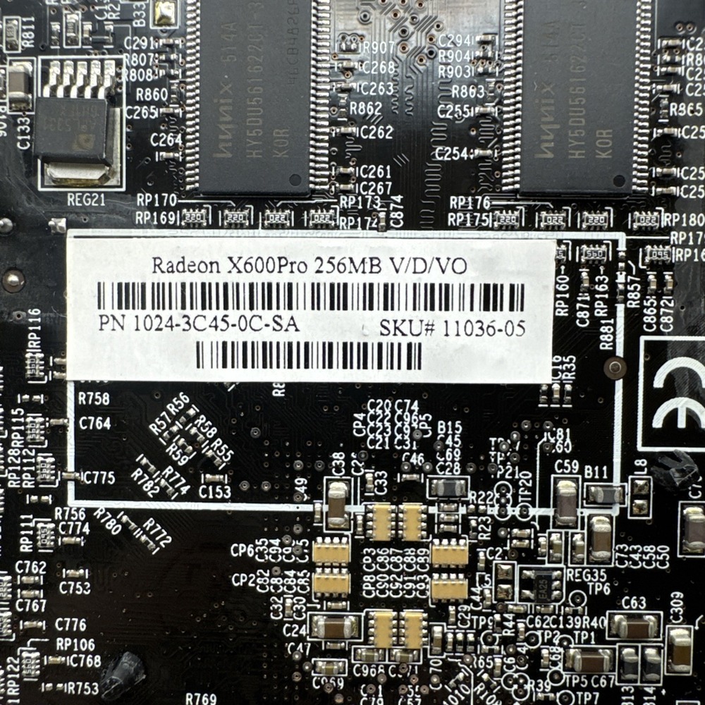 ATI Radeon X600Pro 256MB V/D/VO 1024-9C45-0C-SA Video Card - Picture 5 of 9